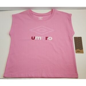 Girls Umbro Crew Neck Short Sleeve T-Shirt Size M (10/12) NWT